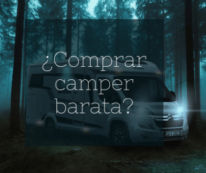comprar camper barata segundamano España