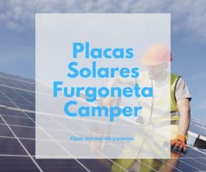 placas solares furgoneta